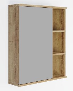 Шкаф-зеркало Onika Легран 206071 60см дуб галифакс